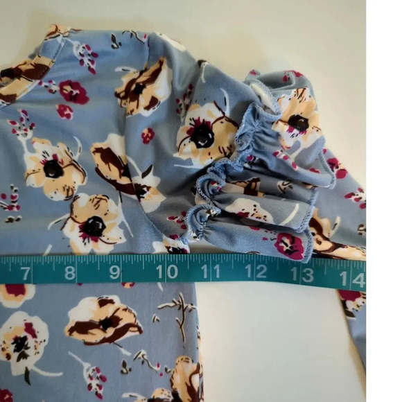 Bailey's Bloom Floral Romper With Ruffles Size 3T - Picture 8 of 10